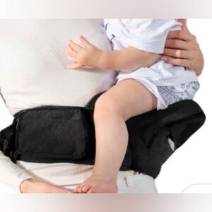 Grownsy Baby Hip Seat Carrier (Black)